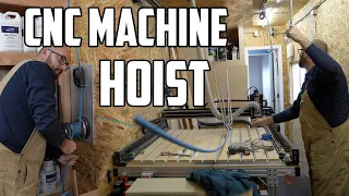 ⛵️ CNC hoist and starting eyebrow repair for our hurricane-damaged catamaran . Ep 666