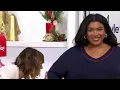 Studio Park x Amy Stran V-Neck Heart Sleeve Sweater on QVC