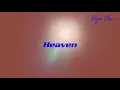 Ryan Ellis - Heaven (Official Audio Video)