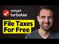 How to File Taxes for Free on TurboTax 2024-2025