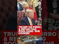 Trump gives his take on Jeanine Pirro and the reflecting pool vandalism case SHE CHOKED