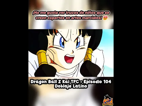 Videl cree que Goten le mostró un truco 🤓 | Español Latino | #gohan #videl #goten #shorts #dbz