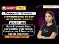 Lecture 9 Unit-3 OOPs in Python Part-3 JKBOSE Class 12 Computer Science