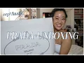 UNBOXING MY PRADA LARGE AIMEE BAG FINALLY