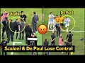 Download Lagu Scaloni \u0026 De Paul goes WILD over controversial penalty in Argentina loss to Ecuador