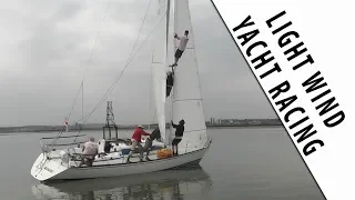 MAST CLIMBING IN THE MIDDLE OF A RACE!
