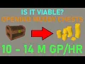 IS IT VIABLE Opening Muddy Chests Money Making Guide 10 - 14 M RuneScape 3