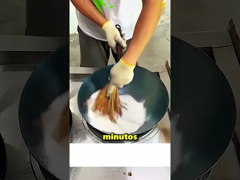 Nunca cozinhe em uma frigideira de ferro nova 😱