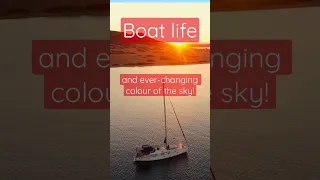 Sunsets and sunrises – Boat life. #shorts #sailinglife #sailing
