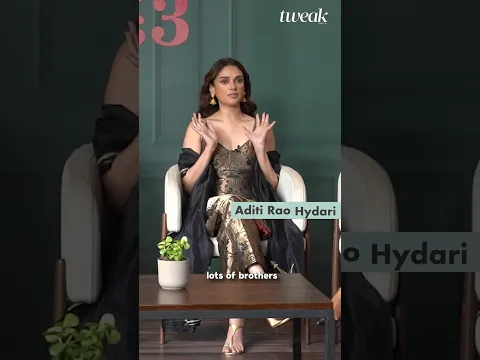 Tell us about a man who has stood by you | Aditi Rao Hydari | Tweak Hot Takes | Tweak India