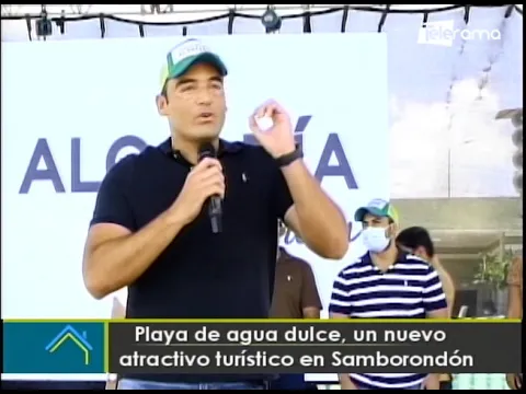 Playa de Agua Dulce, un nuevo atractivo turístico en Samborondón