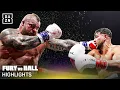 Tommy Fury vs The Beast Eddie Hall Highlights