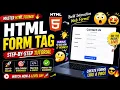 HTML Form Tag Tutorial for Beginners Don t Skip This CodeSprintAcademy