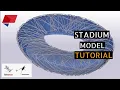 Stadium Model Tutorial Made Stadium With help of