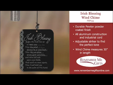 Irish Blessing Wind Chime - FXP134