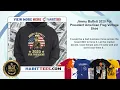Jimmy Buffett 2020 For President American Flag Vintage Shirt