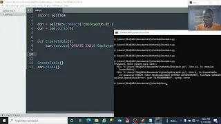 Python Sqlite3 CRUD tutorial