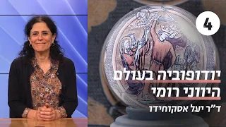 יודופוביה בעולם היווני רומי | שיעור 4 - מנהגי היהודים | ד"ר יעל אסקוחידו