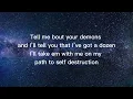 I Prevail- Self Destruction lyrics