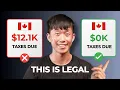 DO THIS to Pay Less Taxes in Canada in 2026