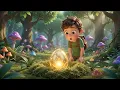 baby dragon with big curious eyes hatching from a golden glowing egg in a magical forest