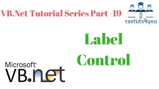 VB Net Tutorial Series Part 20 Button Control
