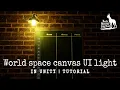 Text not reacting to lights Easy fix World Space Canvas Unity TextMeshPro Tutorial
