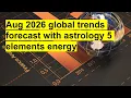 Astrology Global trends Forecast for Aug 2026