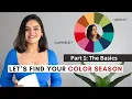 Lagu Step By Step Guide | Color Season Analysis | Basics of Color Theory Part 1