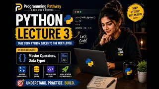 Python Course 2026 Lecture 3 Master Operators Data Types