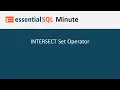 Essential SQL
