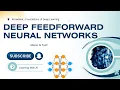 1 10 Deep Feedforward Neural Networks Architecture Applications Explained Deep Learning