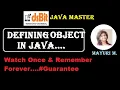 Tutorial14 Object in Java Java Program Execution Java Master Mayuri Mali Watch it
