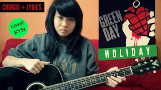 Download Green Day - Holiday (acoustic cover KYN) + Lyrics + Chords MP3
