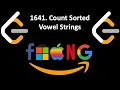 Leetcode 1641 Count Sorted Vowel Strings Solution Explained
