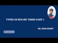 Types of Binary Trees Full Binary Tree Complete Binary Tree Perfect Binary Tree Explained