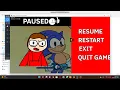 OUTDATED AND BAD i finished my lua pause screen