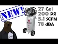 New Harbor Freight 27 Gallon Fortress Air Compressor
