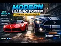 Modern FiveM Loading Screen Cinematic Server Intro CXD Roleplay UI Showcase
