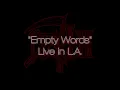 Death "Empty Words" Live in L.A. ◄ 11/13 ► [HD] ☺