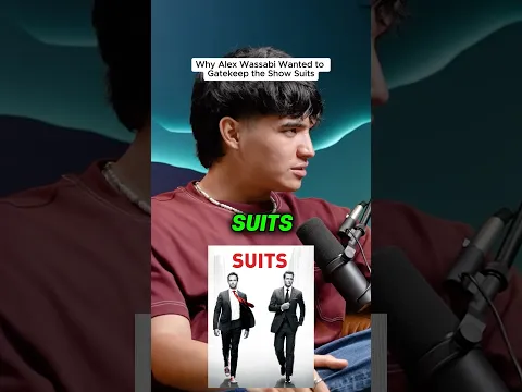Why Alex Wassabi tried to gatekeep suits