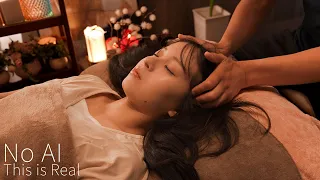 ASMR 気づけば寝てしまう睡眠ヘッドマッサージ 80分 (No Talk)