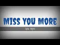 Download Lagu MISS YOU MORE (lyric video) — SOPHIA ANGELES
