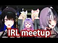what happened when Advent all met up together IRL