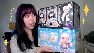 HUGE BLIND BOX PACKAGE!! Opening Laura Black and White Spectrum and Chinese Mythic Beasts!!