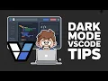 How to Activate Dark Night Mode Just Black Theme With Syntax Highlighting in VSCode IDE