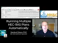Running Multiple HEC-RAS Plans RAS Batch Feature