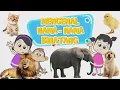 Lagu BELAJAR NAMA BINATANG DAN HEWAN ♥ Learn Animal Names For Kids