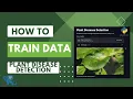 How to Train Data Plant Disease Detection Python Machine Learning Training Tutorial