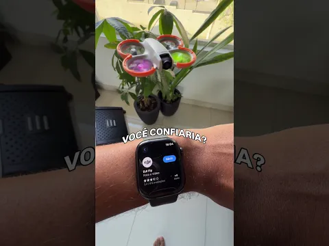 🚁⌚ Dá para controlar o DJI Neo usando um Apple Watch! 🤯